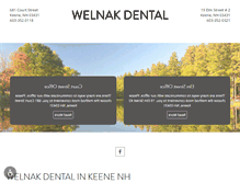 Tablet Screenshot of keenedental.com